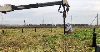Установка винтовых свай Геленджик цена от 3061 руб.