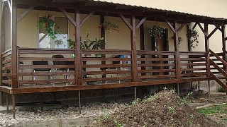 Терраса на винтовых сваях Геленджик цена от 12244 руб.